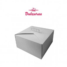 Caja Blanca para Torta 30x30x15