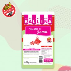 Pasta Ballina de Goma Color Rojo 500 Gr