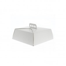 Caja Blanca para Torta 27x27x12