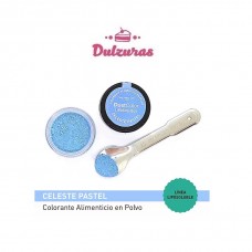 Colorante Liposoluble Celeste Pastel DustColor 10cc