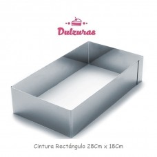 Cintura  Rectangular 28 x 18 cm Doña Clara