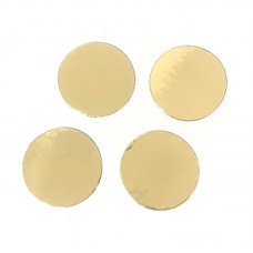 Disco Dorado 5,5 Cm Pack x 10 Unidades Moldpack