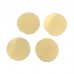 Disco Dorado 5,5 Cm Pack x 10 Unidades Moldpack