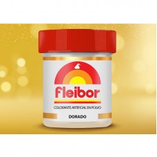 Colorante Fleibor en Polvo Comestible Dorado 5 Gr