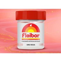 Colorante Fleibor en Polvo Comestible Oro Rosa 5 Gr