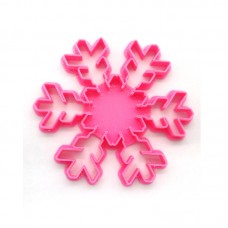 Cortante 3D Copo de Nieve 8 Cm