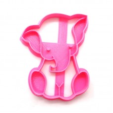 Cortante 3D Elefante 8 Cm