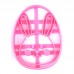 Cortante 3D Huevo de Pascua con Conejo 6 Cm