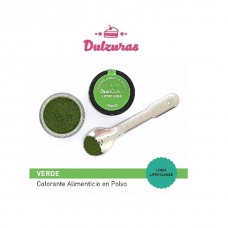 Colorante Liposoluble Verde Agua  DustColor 10cc
