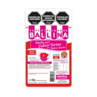 Pasta Ballina Color Rojo 500 Gr