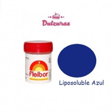 Colorante Polvo Fleibor Azul Liposoluble 5gr