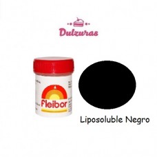 Colorante Polvo Fleibor  Negro Liposoluble 5Gr
