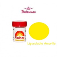 Colorante Polvo Fleibor Amarillo Liposoluble 5 gr