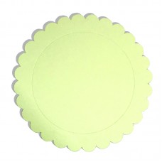 Plato Sol Amarillo Pastel 30 Cm Pack x 10 Unidades Moldpack