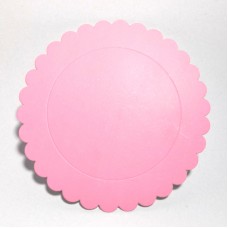 Plato Sol Rosa Pastel 26 Cm Pack x 10 Unidades Moldpack