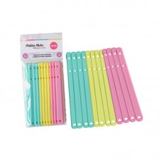 Palitos Sticks Para Paletas 12,5Cm Multicolor