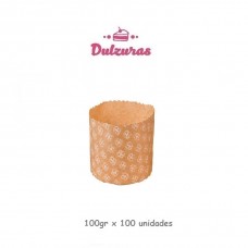 Molde Pan Dulce 100gr x100