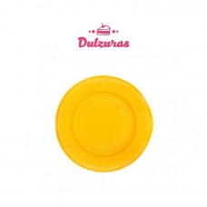 Plato Postre Amarillo 17Cm x 50 Unid.