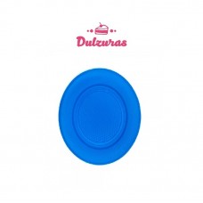 Plato Postre Azul 17Cm x 50 Unid.