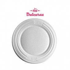 Plato Postre Blanco Work 17Cm x 50 Unidades