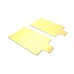 Rectangulo Dorado Metalizado 15 x 10 Pack x 10 Unidades